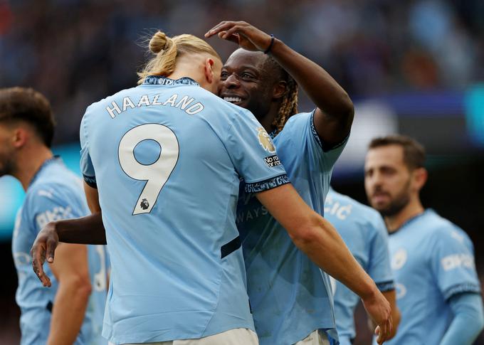 Manchester City je s 3:2 premagal Fulham. | Foto: Reuters