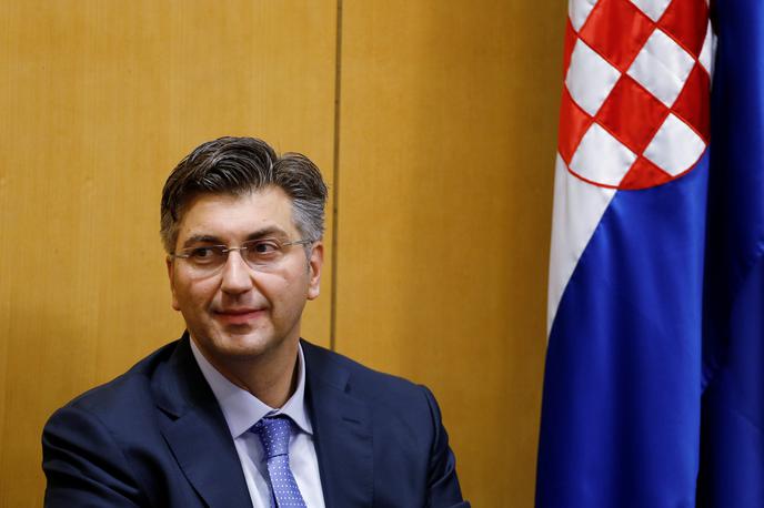Andrej Plenković Sabor Hrvaška | Foto Reuters
