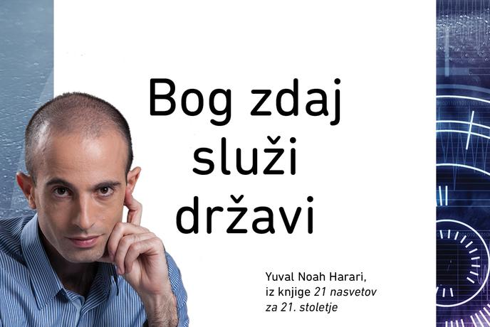 Harari: Kdo obvladuje svet? Kaj lahko storimo?