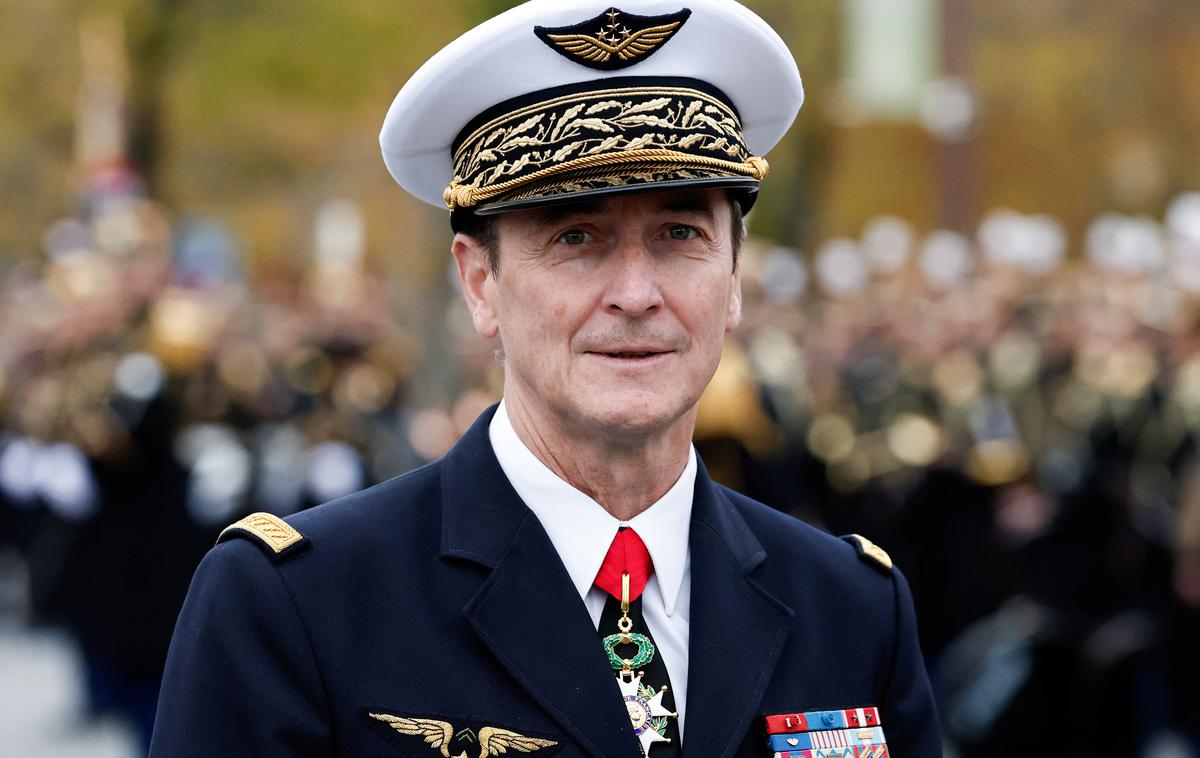 Fabien Mandon | General Fabien Mandon je že oktobra v francoskem parlamentu opozoril, da mora biti francoska vojska pripravljena na spopad z Rusijo v od treh do štirih letih. | Foto Reuters