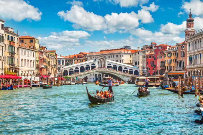 Benetke | Benetke z laguno so na Unescovem seznamu svetovne dediščine od leta 1987. | Foto Shutterstock