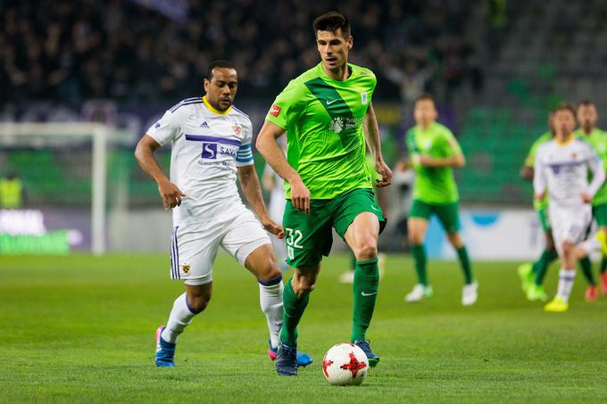 Nemanja Mitrović bo danes zaigral v Stožicah v dresu Maribora. | Foto: Žiga Zupan/Sportida