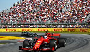 Burna dirka: Vettel prvi v cilju, a zmaga in izenačenje s Schumijem Hamiltonu