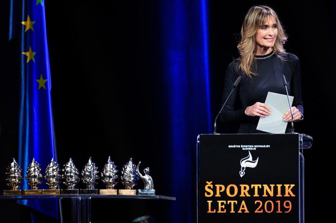 Nagrado je podelila tudi Bernarda Marovt, nekdanja slovenska manekenka, danes pa uspešna poslovna ženska. | Foto: Sportida