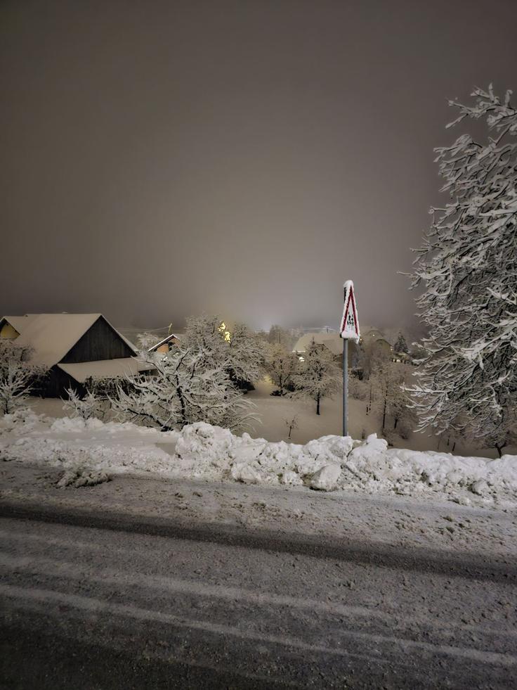 Ptujska gora, sneg | Foto: Bralec