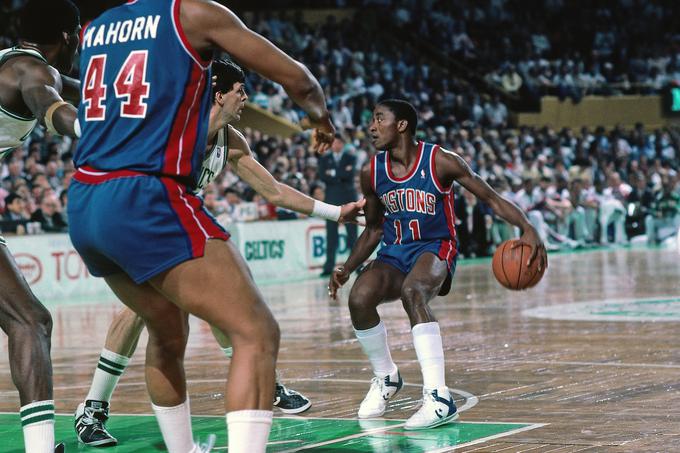 Isiah Thomas je bil v 80. letih preteklega stoletja ena od zvezd lige NBA. | Foto: Getty Images