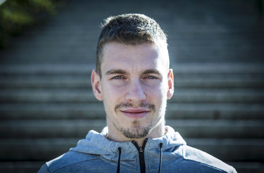 Fenomen slovenskih zelenic. Odličen nogometaš, a tudi priden študent.