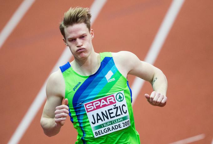 Najboljši slovenski atlet Luka Janežič je tokrat nastopil v štafetnem teku. | Foto: Vid Ponikvar
