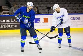 slovenska hokejska reprezentanca trening