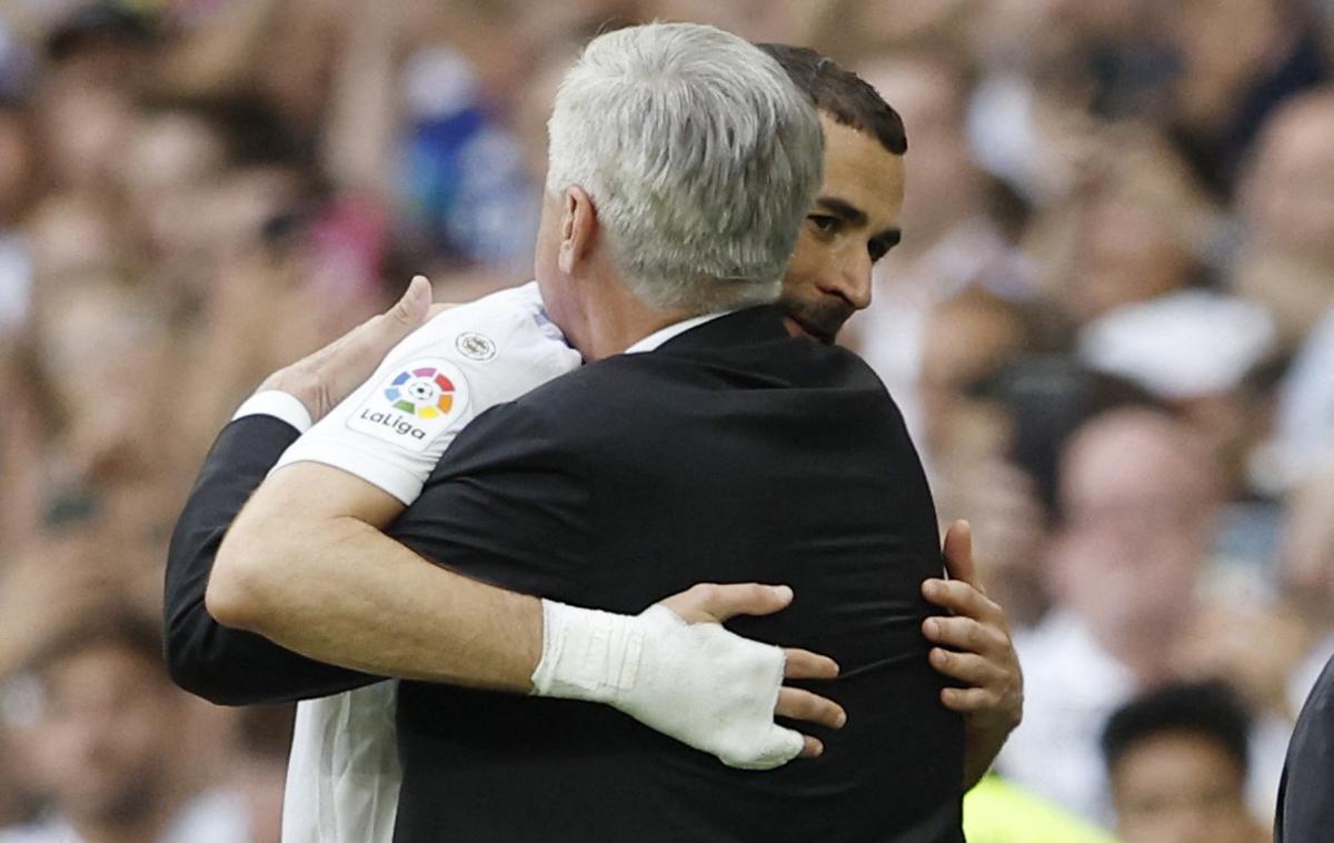 Karim Benzema Real Madrid | Kerim Benzema je z odločitvijo presenetil Carla Ancelottija. | Foto Reuters