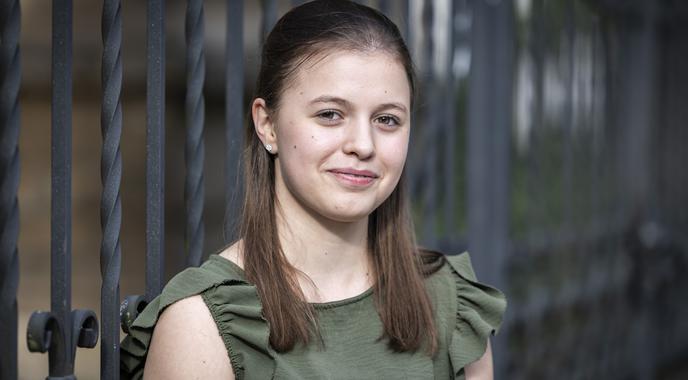 Slovenska violinistka, ki je nastopila ob boku Placida Dominga