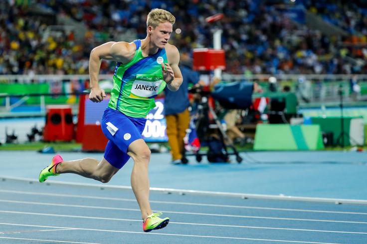 Med olimpijskim nastopom v Riu. | Foto: Stanko Gruden, STA