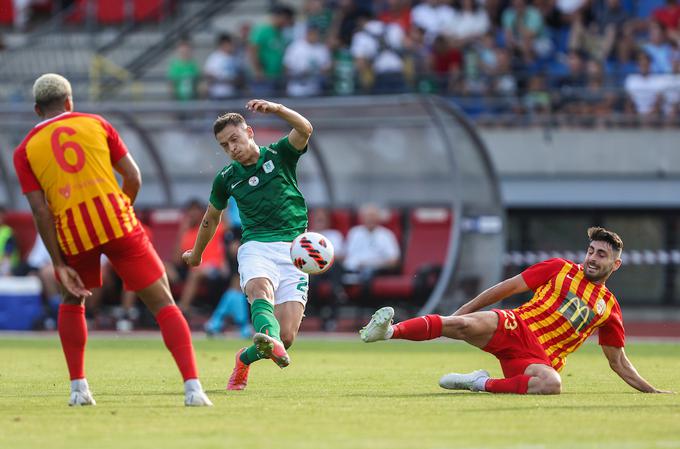 Birkirkara je na zadnjem evropskem gostovanju, pred dvema letoma je gostovala v Šiški proti Olimpiji, drago prodala kožo. Olimpija je zmagala le z 1:0. | Foto: Vid Ponikvar/Sportida