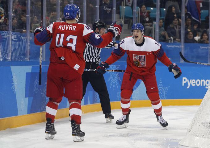 Čehi so z zmago nad Švico osvojili prvo mesto skupine A in napredovali v četrtfinale. | Foto: Reuters