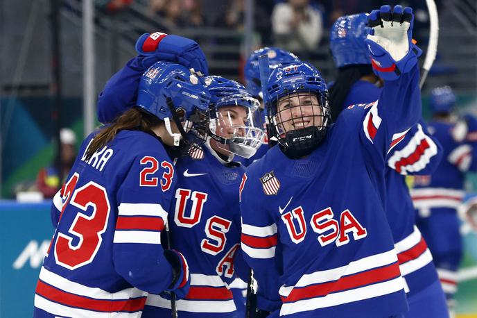 hokej ZOI Američanke | Američanke so se v finale uvrstile z zmago 5:0. nad Švedsko. | Foto Reuters