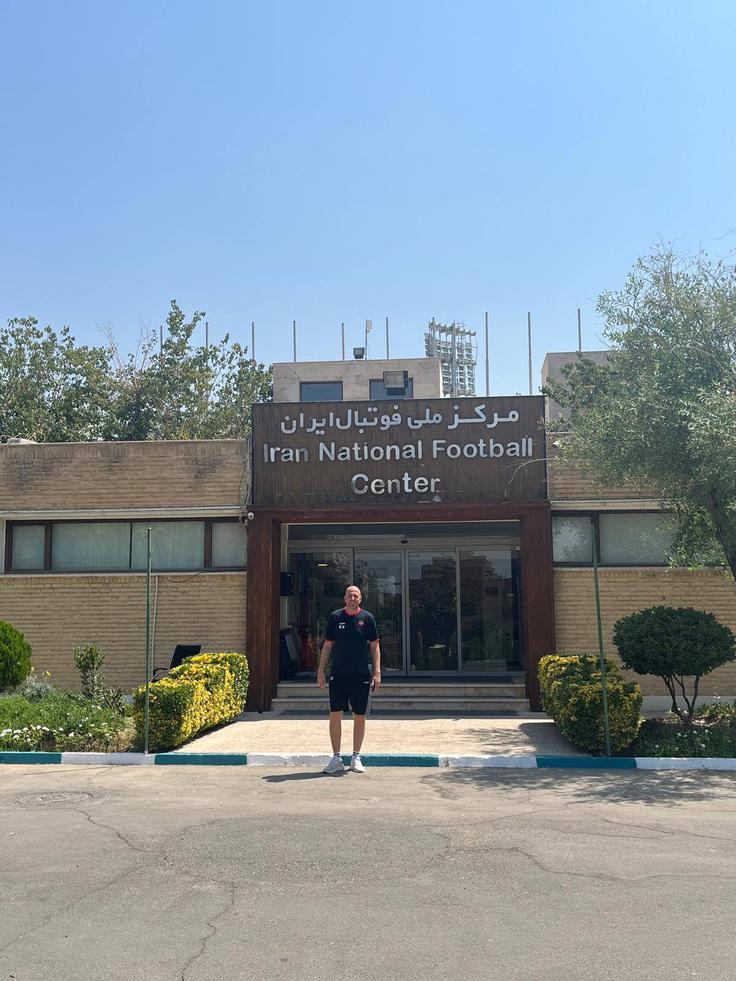 Sanel Konjević je v Iranu širil nogometno znanje. Nenazadnje Iran na jakostni lestvici Fife zaseda visoko 20. mesto. | Foto: Osebni arhiv