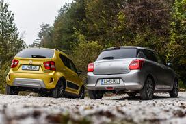 Suzuki swift in suzuki ignis 4x4