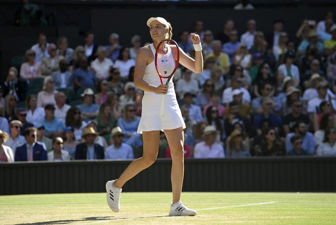 Elena Rybakina je druga finalistka Wimbledona.  | Foto: Reuters