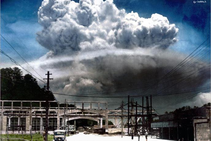 Atomska bomba, Nagasaki | Atomska bomba je v Nagasakiju takoj ubila okoli 40.000 ljudi, skupno pa naj bi posledice zahtevale še 70.000 življenj. | Foto Reddit/HistoryPorn
