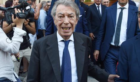 Nekdanji predsednik Interja Massimo Moratti v bolnišnici