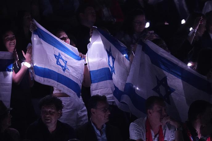 Izrael, Evrovizija 2025 | Zaradi vojne na območju Gaze so že lani in predlani potekali protesti proti sodelovanju Izraela na tekmovanju za pesem Evrovizije. | Foto Guliverimage