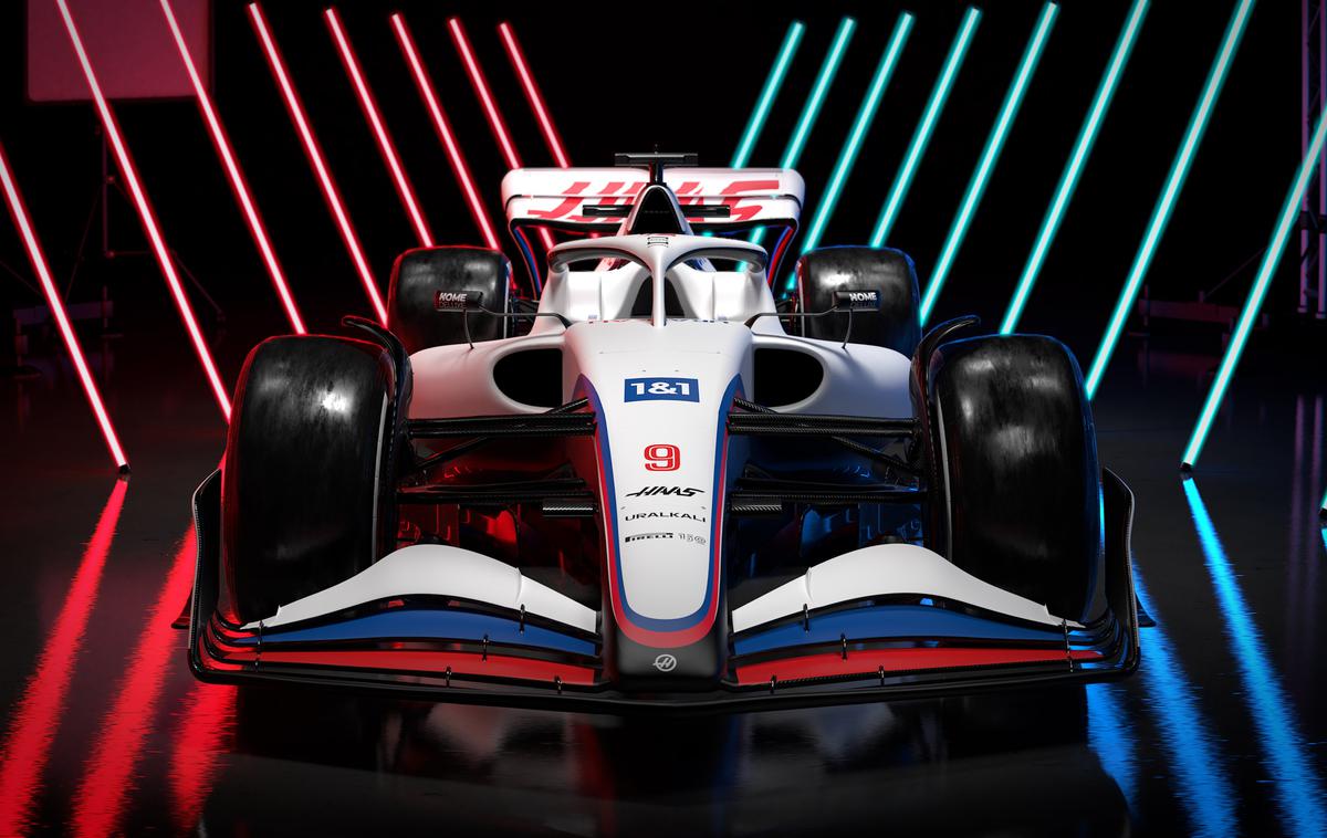 Haas novi dirkalnik | Približno takšni bodo novi dirkalniki formule 1. Večina ekip bo rešitve skrivala do prve dirke. | Foto Haas F1 Team