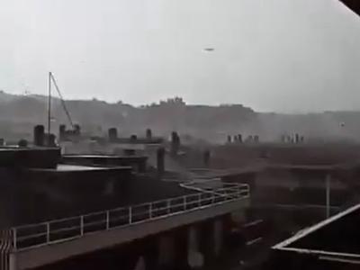 Sever Rima zajelo neurje, razdejanje povzročil tudi tornado