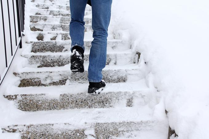 stopnice led sneg zdrs | Foto: Shutterstock