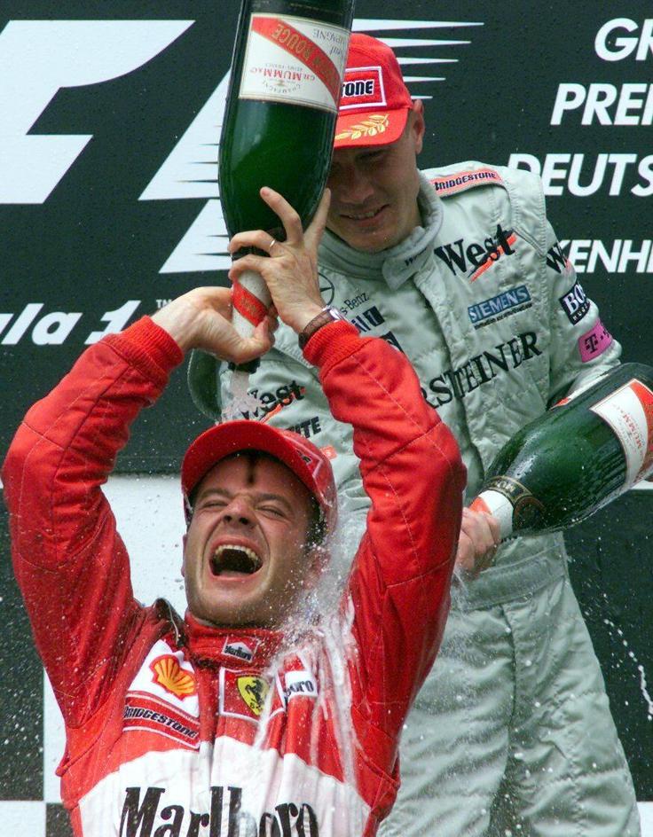 Rubens Barrichello si je dal duška. | Foto: Guliverimage