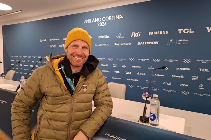 Klemen Bauer, ZOI 2026 | Klemen Bauer je prvič na olimpijskih igrah v vlogi televizijskega strokovnega komentatorja. | Foto Simon Kavčič