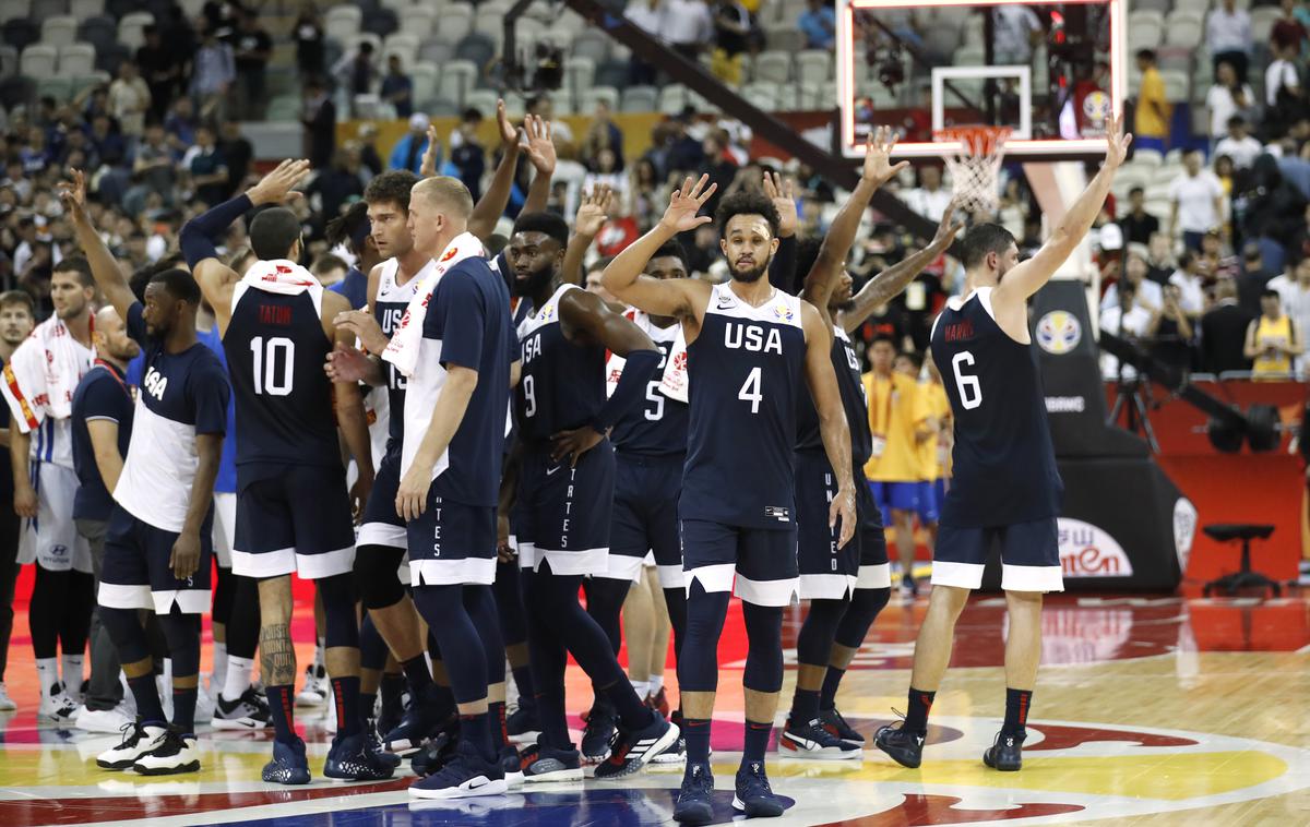 ameriška košarkarska reprezentanca, ZDA | Američani so prišli do pričakovane zmage. | Foto Reuters