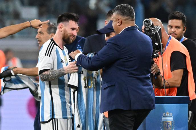 Lionel Messi, Claudio Tapia | Lionel Messi in Claudio Tapia | Foto Guliverimage