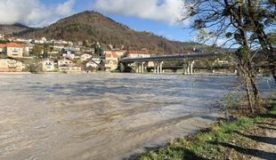 Poplavljanje Drave: sodelovanje med Slovenci in Avstrijci zelo dobro #video