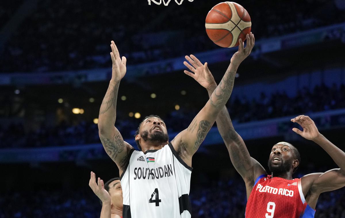 Južni Sudan košarka Pariz 2024 | Južni Sudan je ugnal Portoriko. | Foto Guliverimage