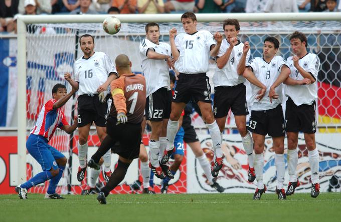 Jose Luis Chilavert, prosti strel je izvedel tudi na tekmi osmine finala SP 2002 proti Nemčiji, je bil dolgo časa svetovni fenomen in rekorder, kar se tiče števila doseženih zadetkov med vratarji. | Foto: Guliverimage/Vladimir Fedorenko