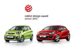 Oblikovalski nagradi red dot za kio picanto in rio