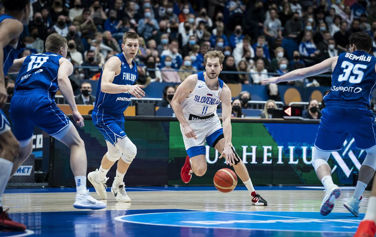 Finska : Slovenija, slovenska košarkarska reprezentanca, Jaka Blažič | Jaka Blažič je dosegel 16 točk. | Foto FIBA