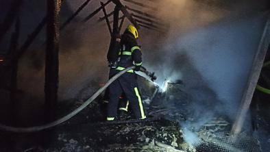 Požar zajel poslopje: poginilo 220 golobov