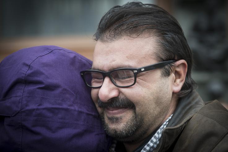 Ahmad Šami: pripadni Sloveniji in Slovencem bi ga izgnali, tisti, ki jih skrbi za sočloveka, bi mu omogočili, da ostane v državi. | Foto: Ana Kovač