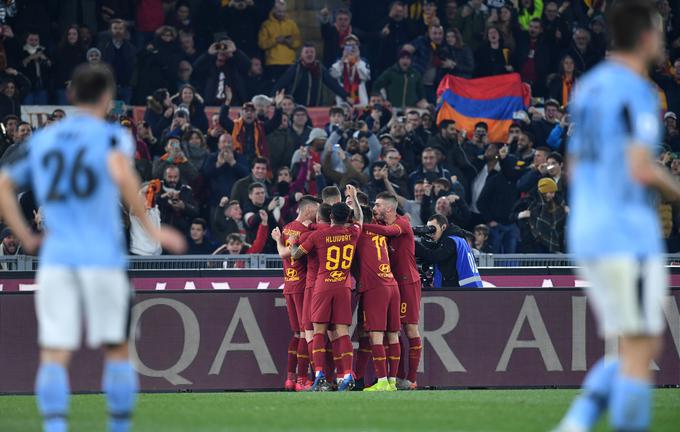 Roma na lestvici italijanskega prvenstva zaseda šesto mesto. | Foto: Reuters