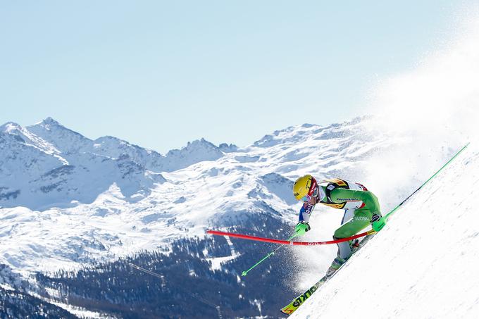 V St. Moritzu je navdušil z desetim mestom. Zdaj ga čaka nov izziv - pokal Vitranc. | Foto: Getty Images