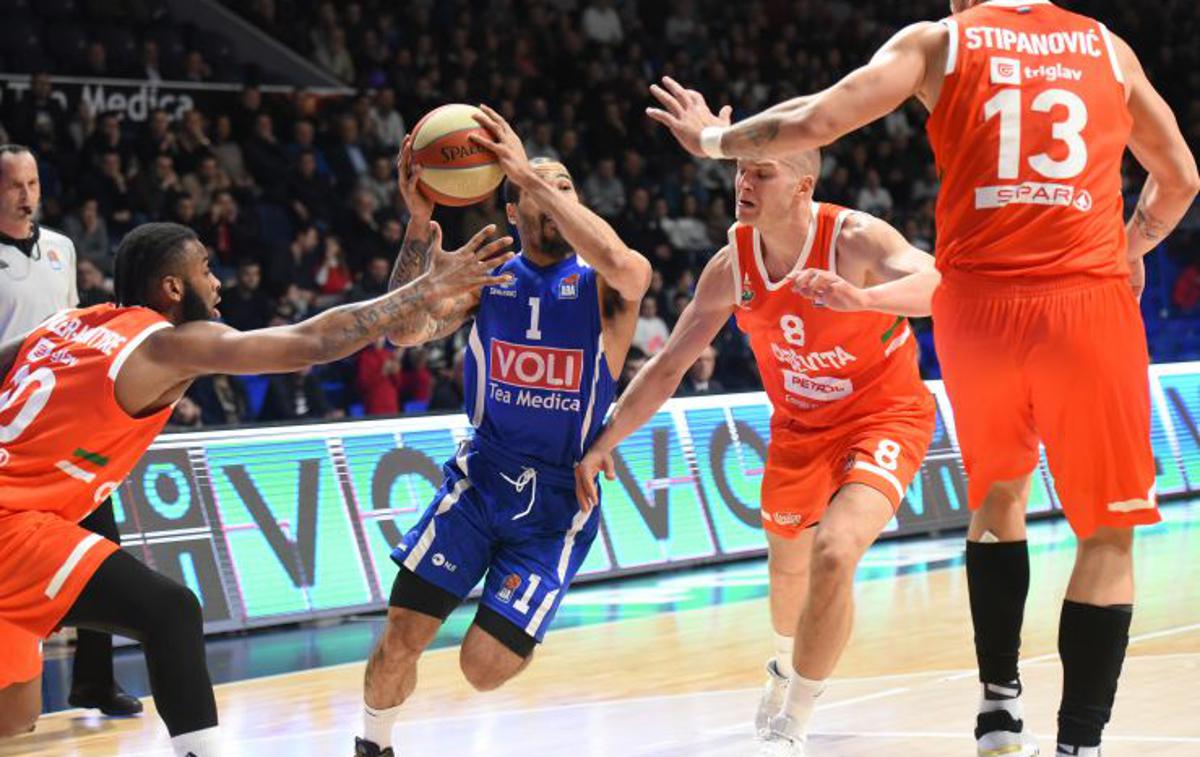 Cedevita Olimpija, Budućnost | Košarkarji Cedevite Olimpije so priznali premoč Budućnosti. | Foto ABA liga