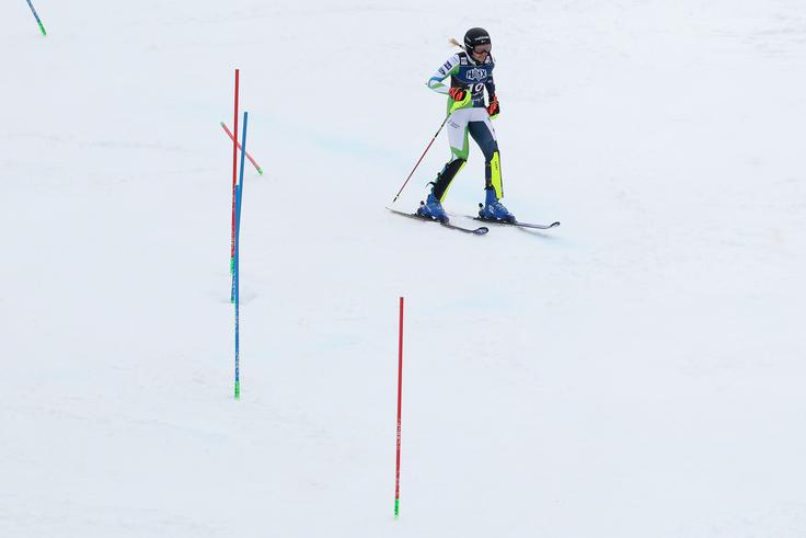 Ana Bucik je v finalu napadla z devetega mesta, pa spet ni prišla do cilja. | Foto: www.alesfevzer.com