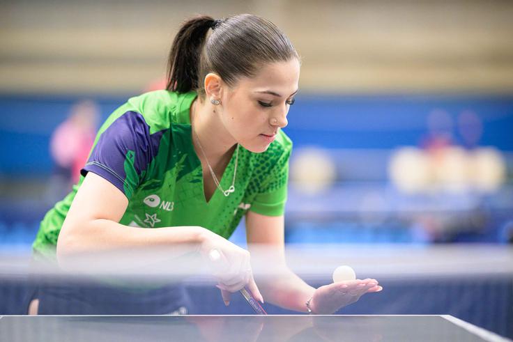 Sara Tokić je priigrala edino točko. | Foto: Jure Makovec / NTZS
