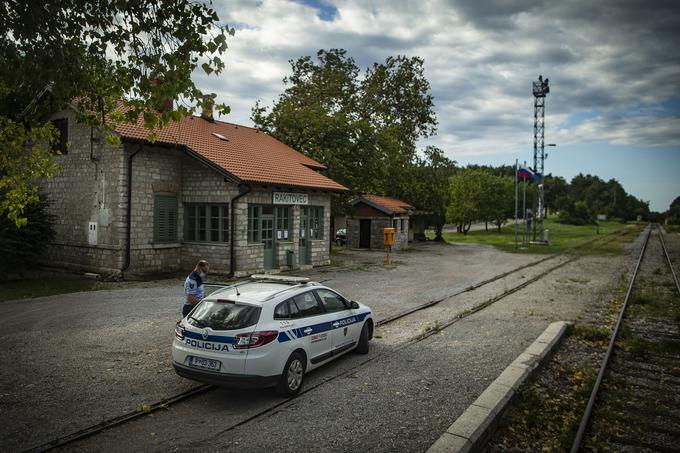 Slovenska obmejna postaja Rakitovec | Foto: Ana Kovač