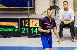 Najboljši slovenski badmintonski igralec za zdaj prva rezerva za Rio