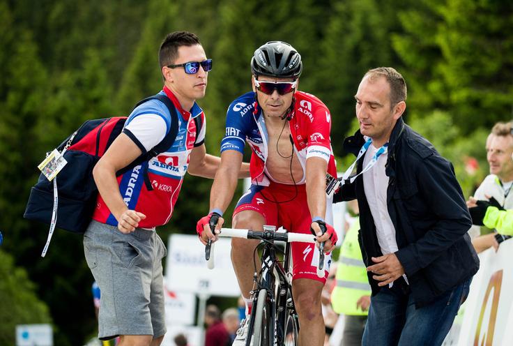 Jure Golčer je bil peti. | Foto: Vid Ponikvar