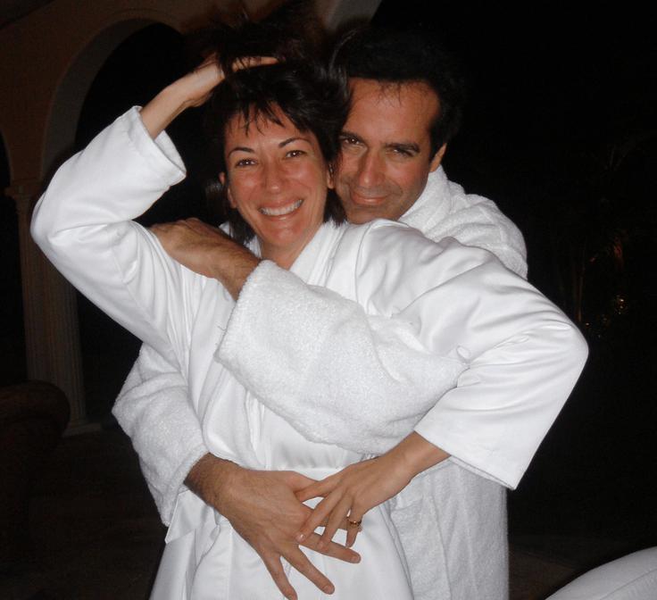 Ghislaine Maxwell in David Copperfield | Foto: Guliverimage