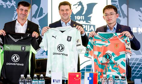 Olimpija razkrila nove drese in zlatega sponzorja, ki je napolnil blagajno