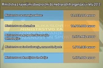 Slovenija OZN še vedno dolguje 12 milijonov evrov 